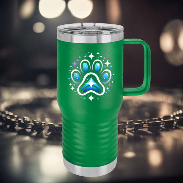 Paw Print Travel Mug, 20oz (Early Access Item)