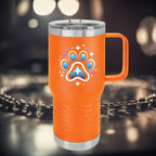 Paw Print Travel Mug, 20oz (Early Access Item)