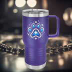 Paw Print Travel Mug, 20oz (Early Access Item)