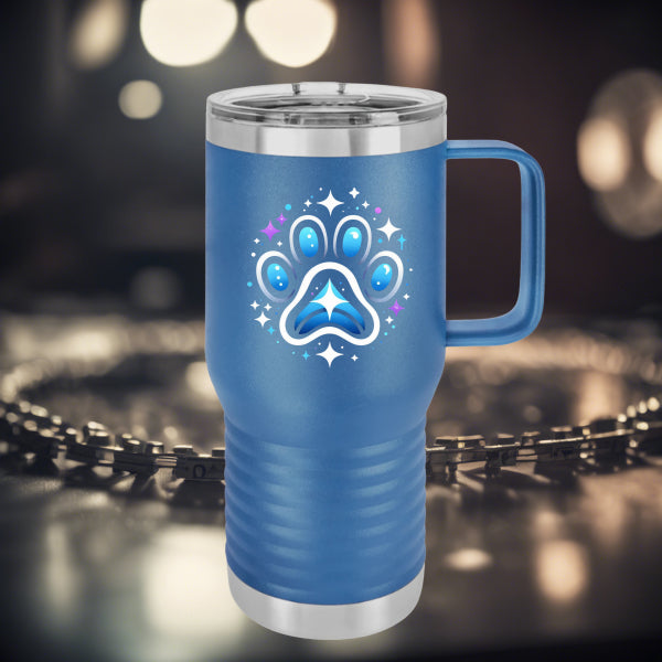 Paw Print Travel Mug, 20oz (Early Access Item)