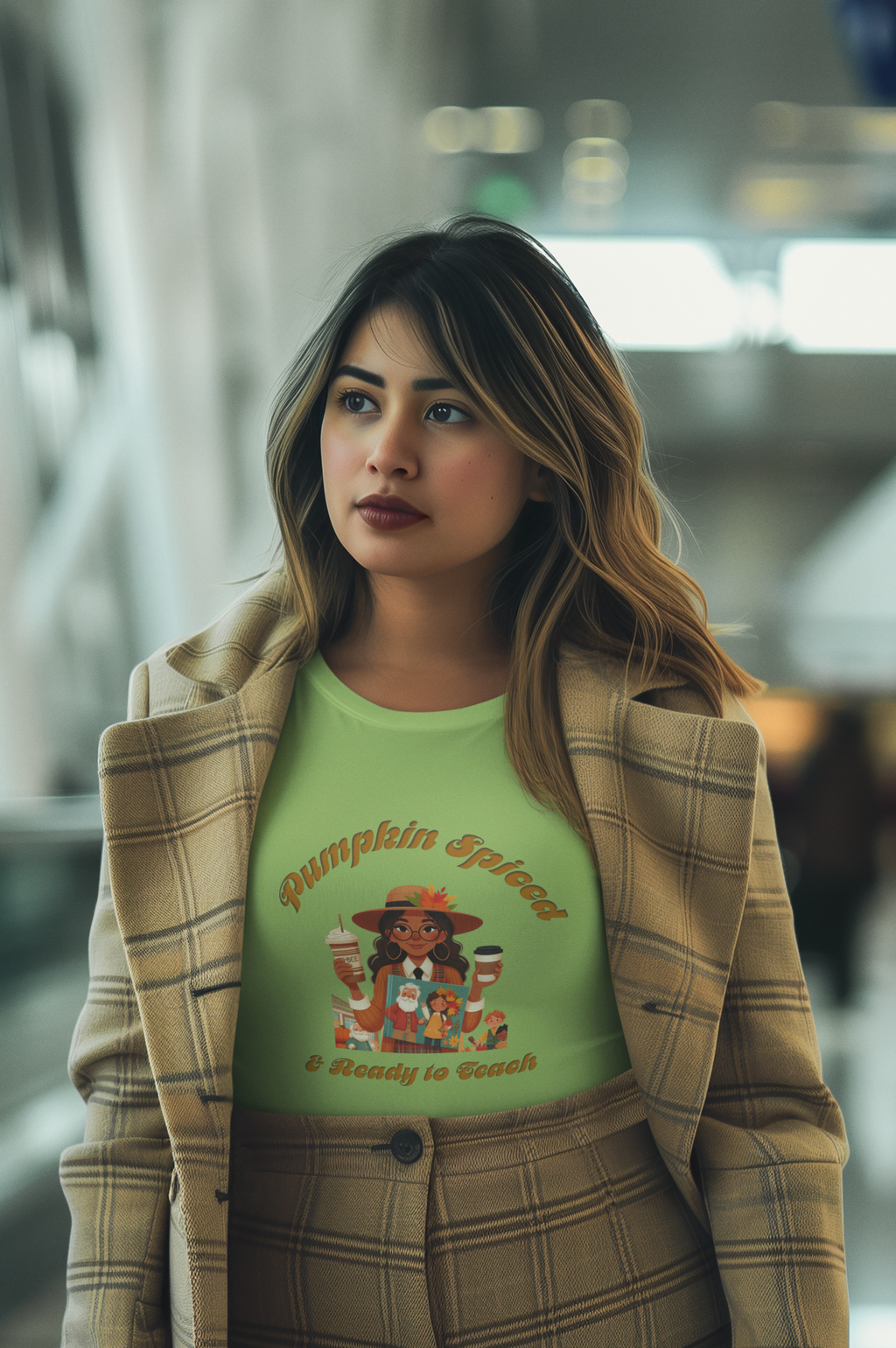Pumpkin Spiced 2 Unisex Heavy Cotton Tee