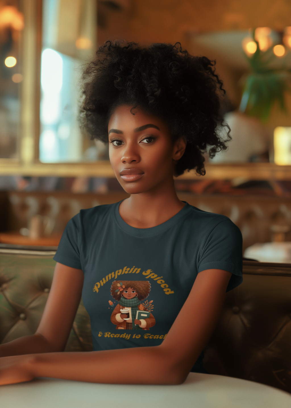 Pumpkin Spiced 5 Unisex Heavy Cotton Tee