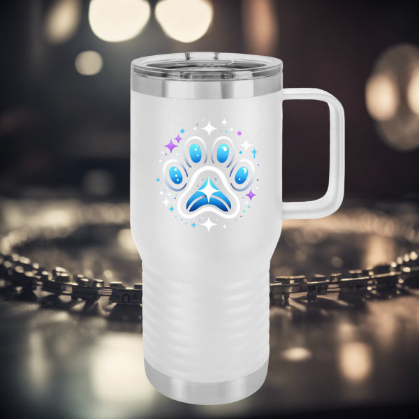 Paw Print Travel Mug, 20oz (Early Access Item)