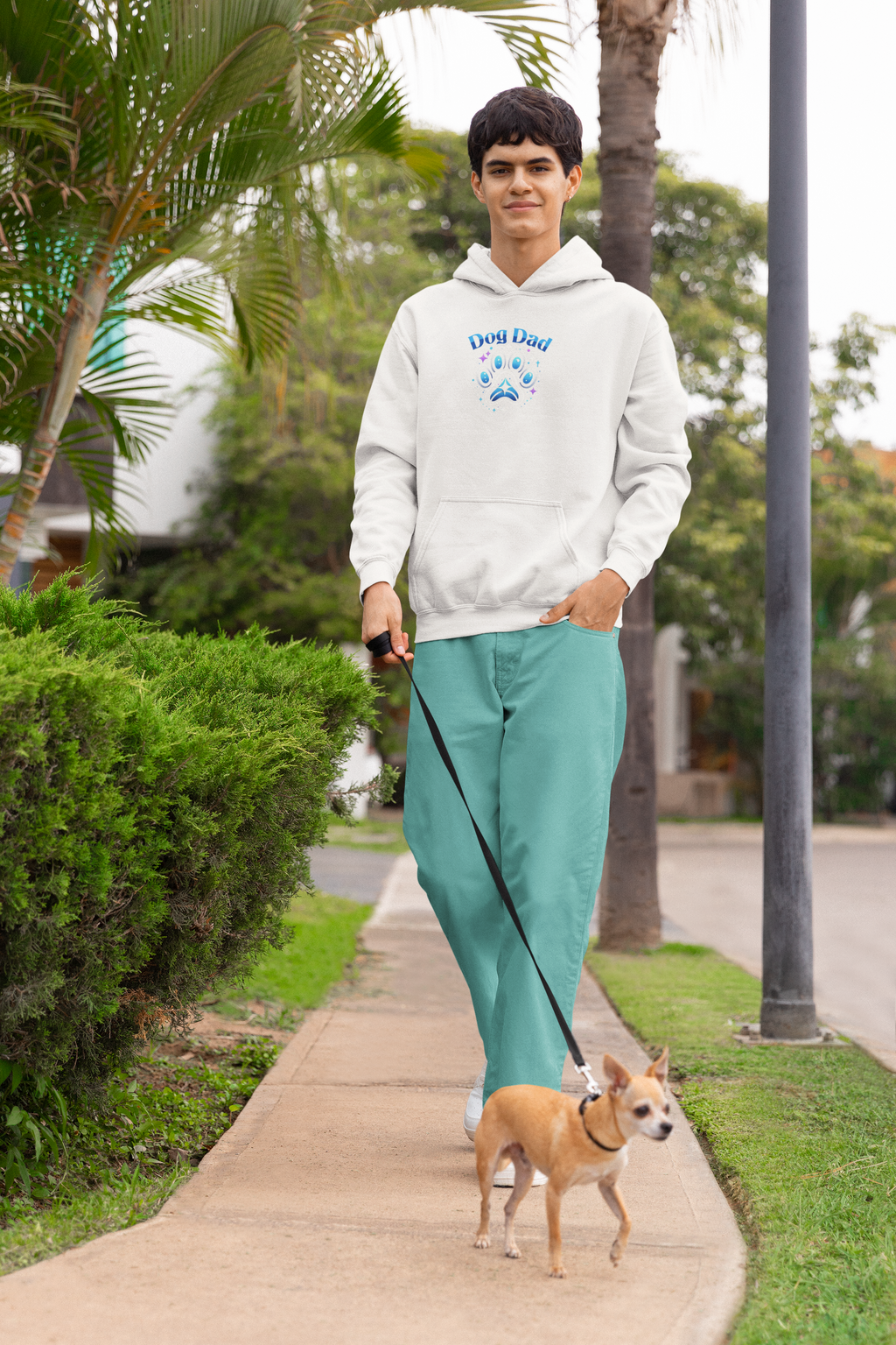 Dog Dad NUBLEND® Hooded Sweatshirt