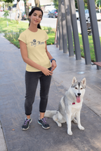 Dog Mom B/W Unisex Heavy Cotton Tee